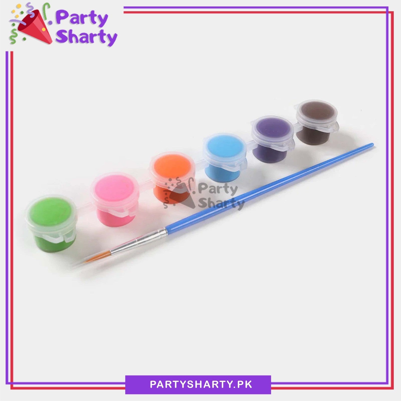 6 Color Painting Set For Kids Giveaways Birthday Party Celebration