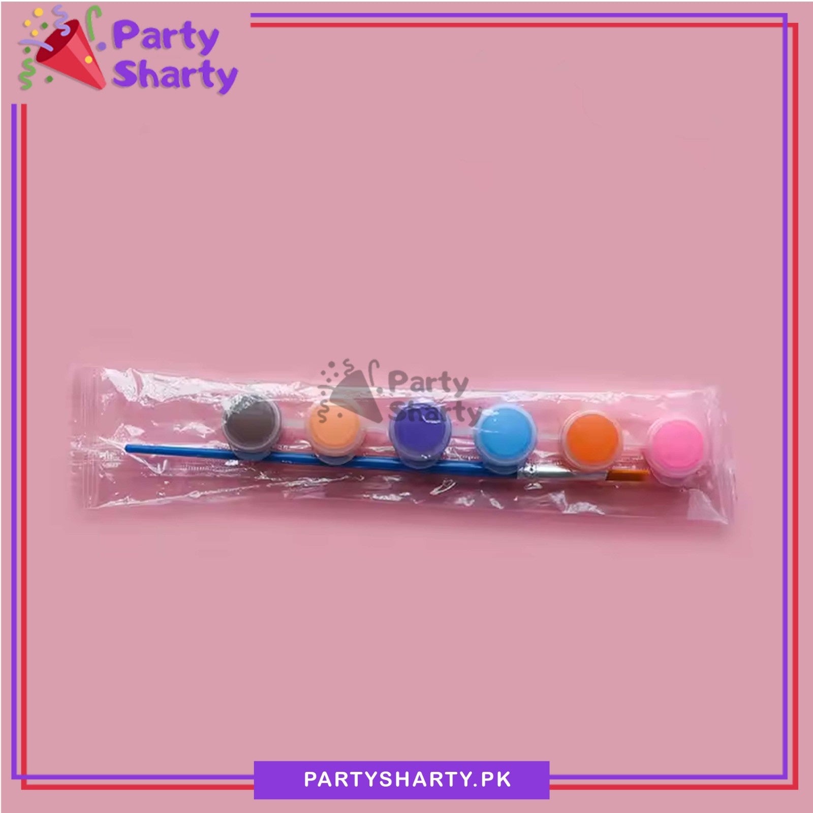 6 Color Painting Set For Kids Giveaways Birthday Party Celebration