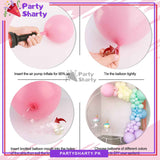 70pcs Rainbow Pastel Color Balloon Garland Kit For Birthday Party and Event Decoration