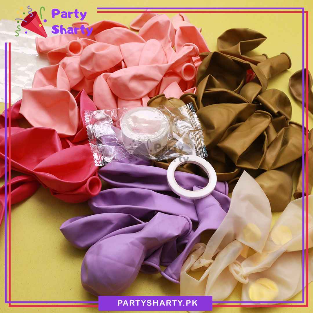 71pcs Happy Birthday Princess Crown Theme Set For Princess Theme Birthday Decoration and Celebration