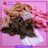 71pcs Happy Birthday Teddy Bear Theme Set Balloon Garland Arch Kit For Decoration