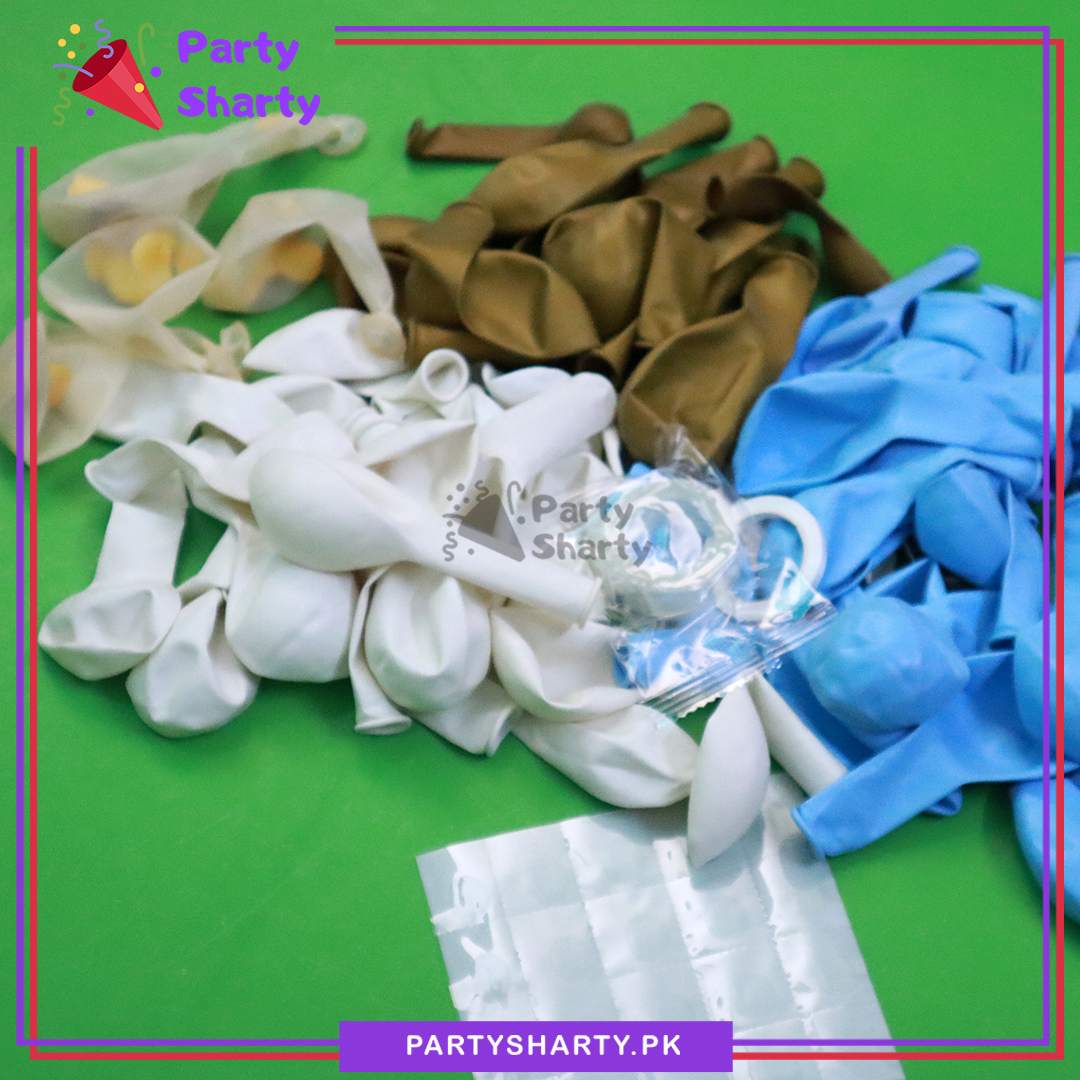 73pcs Its a Boy Theme Set for Welcome Baby / Baby Shower Event Decoration and Celebration