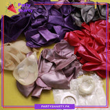 81pcs Silver Happy Birthday Foil Banner with Silver, Pink & Purple Balloon Garland Set For Princess Theme Birthday Decoration
