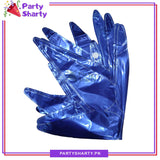 86pcs Dark Blue, Baby Blue & Baby Pink Balloon With Exploding Star Foil Garland Arch Kit For Decoration