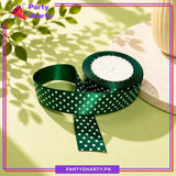 Polka Dot Printed Ribbon For Party Gift Decoration