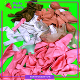91pcs Pink Baby Shower Theme Set for Gender Reveal / Baby Shower Event Decoration and Celebration