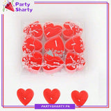 9pcs Red Heart-Shaped Candles For Valentine's Day, Proposal, Wedding, Birthday Decorations