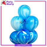 Marble / Agate Balloons Tie Dye Latex Balloons Multi Colors Marble Tie Dye Swirl Party Balloons For Party Decoration and Celebration