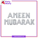 Ameen Mubarak Foil Banner for Ameen Theme Celebration & Decoration