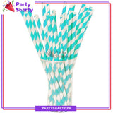 20pcs/Set Paper Straws for Birthday Party Decoration and Celebration