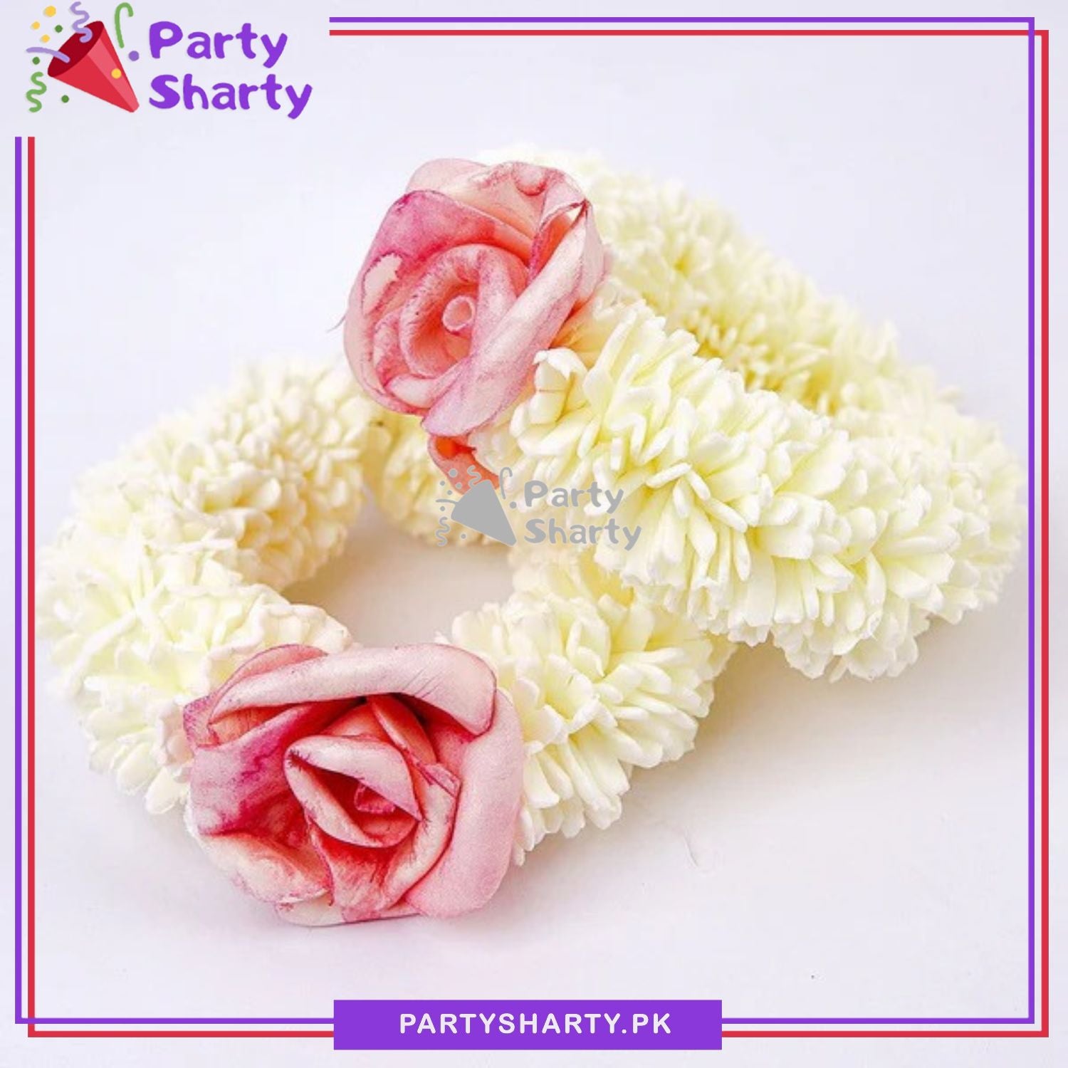Artificial Hand Gajra Bangles Kangan For Nikkah, Mayun, Mehndi or Dholki Celebration