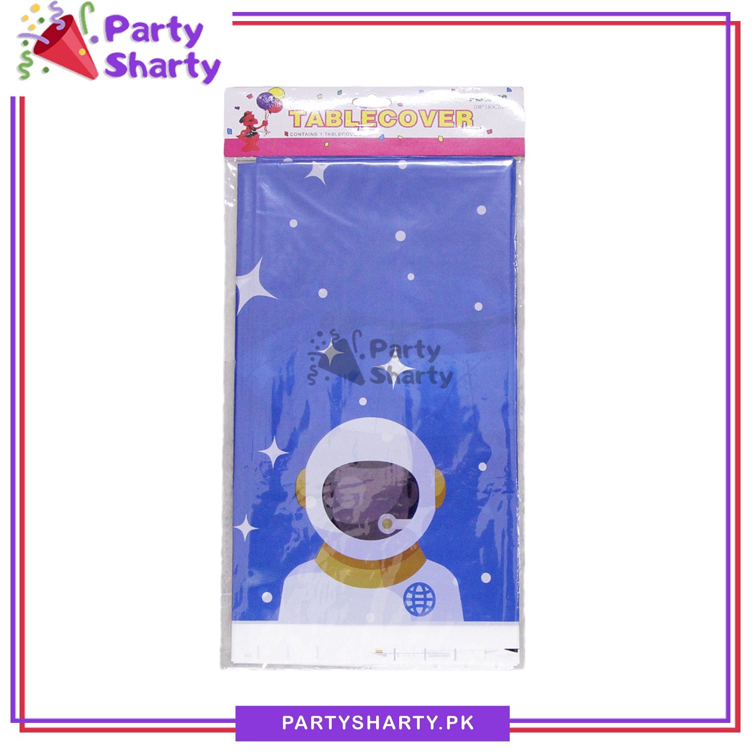 Astronaut / Space Ship Theme Table Cover for Space Theme Based Party and Decoration