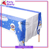 Astronaut / Space Ship Theme Table Cover for Space Theme Based Party and Decoration