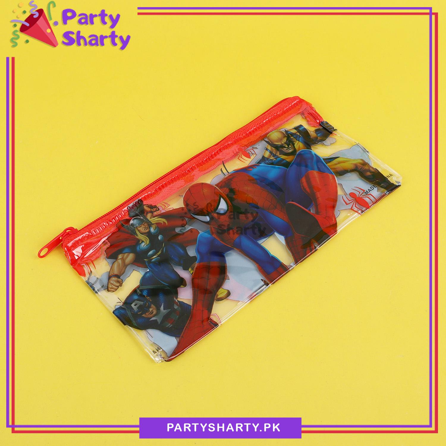Small Spiderman Theme Character Pouch for Birthday Gift and School Going Kids