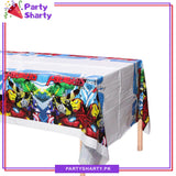 Avengers Super Hero's Theme Table Cover for Theme Based Party and Decoration