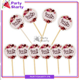 Small Baat Pakki Cup Cake Topper For Dessert Decoration & Celebration