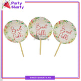 Small Baat Pakki Cup Cake Topper For Dessert Decoration & Celebration