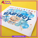 21pcs Baby Boy Theme Set for Welcome Baby / Baby Shower Event Decoration and Celebration