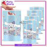 D-2 Cinnamoroll Party Gift Bags Cute Goodie Bags for Kids Birthday & Celebrations (Pack of 10)