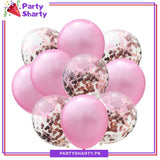 Latex Balloons with Confetti Filled Balloons for Party Decoration (10 pcs / set)