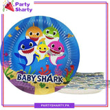 Baby Shark Theme Party Disposable Paper Plates for Baby Shark Theme Party and Decoration
