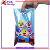 Baby Shark Goody Bag Pack Of 10 Baby Shark Theme Favor Bags