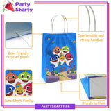 Baby Shark Goody Paper Bag Pack Of 6 Baby Shark Theme Favor Bags