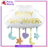 Baby Shower Cloud Shaped Foil Balloon For Baby Shower and Gender Reveal Decoration and Celebration