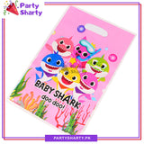 Baby Shark Goody Bag Pack Of 10 Baby Shark Theme Favor Bags