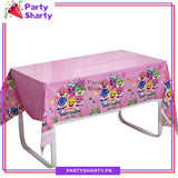 Baby Shark Plastic Table Cover (180 x 108 cm) For Birthday Party Decoration