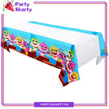 Baby Shark Plastic Table Cover (180 x 108 cm) For Birthday Party Decoration