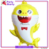 5pcs/set Baby Shark Theme Foil Balloon for Baby Shark Theme Birthday Party Celebration and Decoration