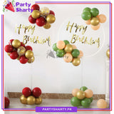 Round Ring Shaped Balloon Stand Baby Shower Wedding Decoration Ring Balloon Stand Reusable for any occasions Party Decorations
