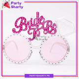 Pink Bride To Be Glasses Bride Sunglasses For Bridal Shower Event
