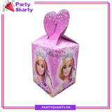 Princess Barbie Theme Goody Boxes Pack of 10 For Barbie Theme Birthday Celebration and Decoration