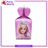 Princess Barbie Theme Goody Boxes Pack of 10 For Barbie Theme Birthday Celebration and Decoration