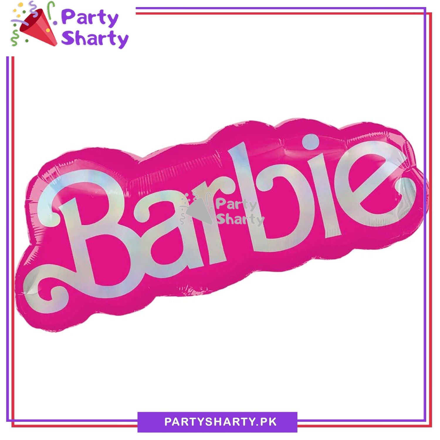 27inches Barbie Foil Balloons For Barbie Theme Party Decoration and Celebration
