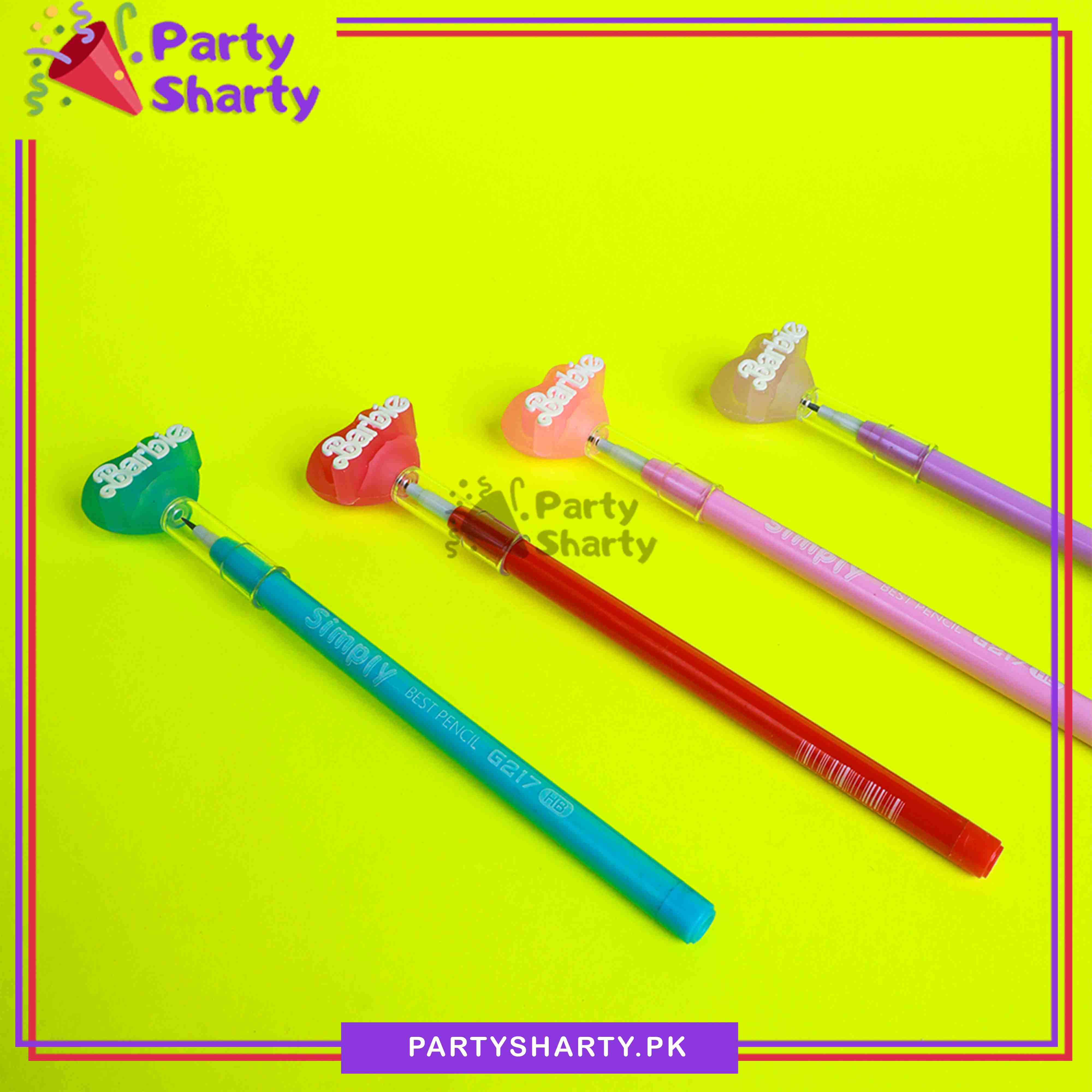 Barbie Theme Bullet Pencil For Kids For Barbie Theme Celebration