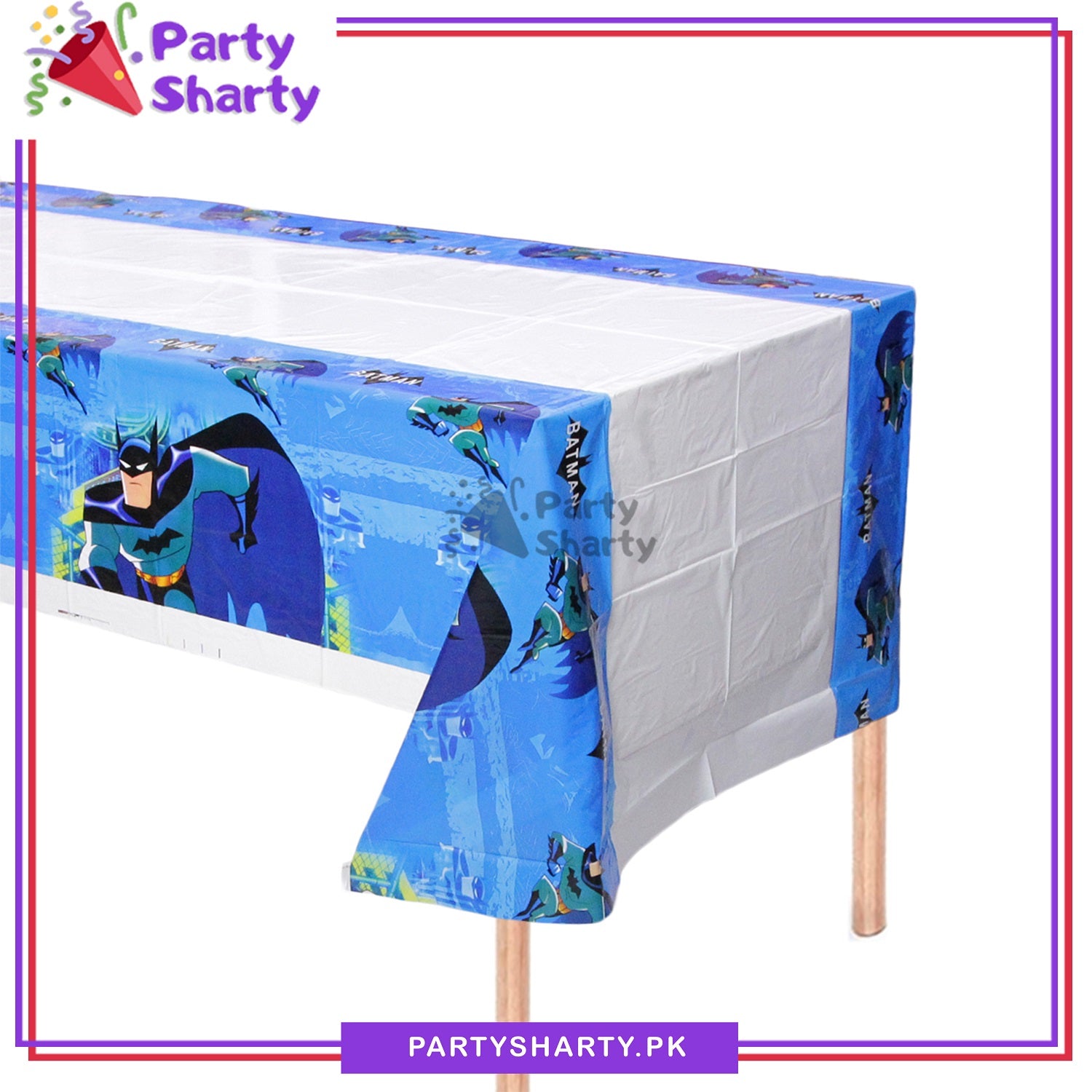 Batman Theme Table Cover for Theme Based Party and Decoration