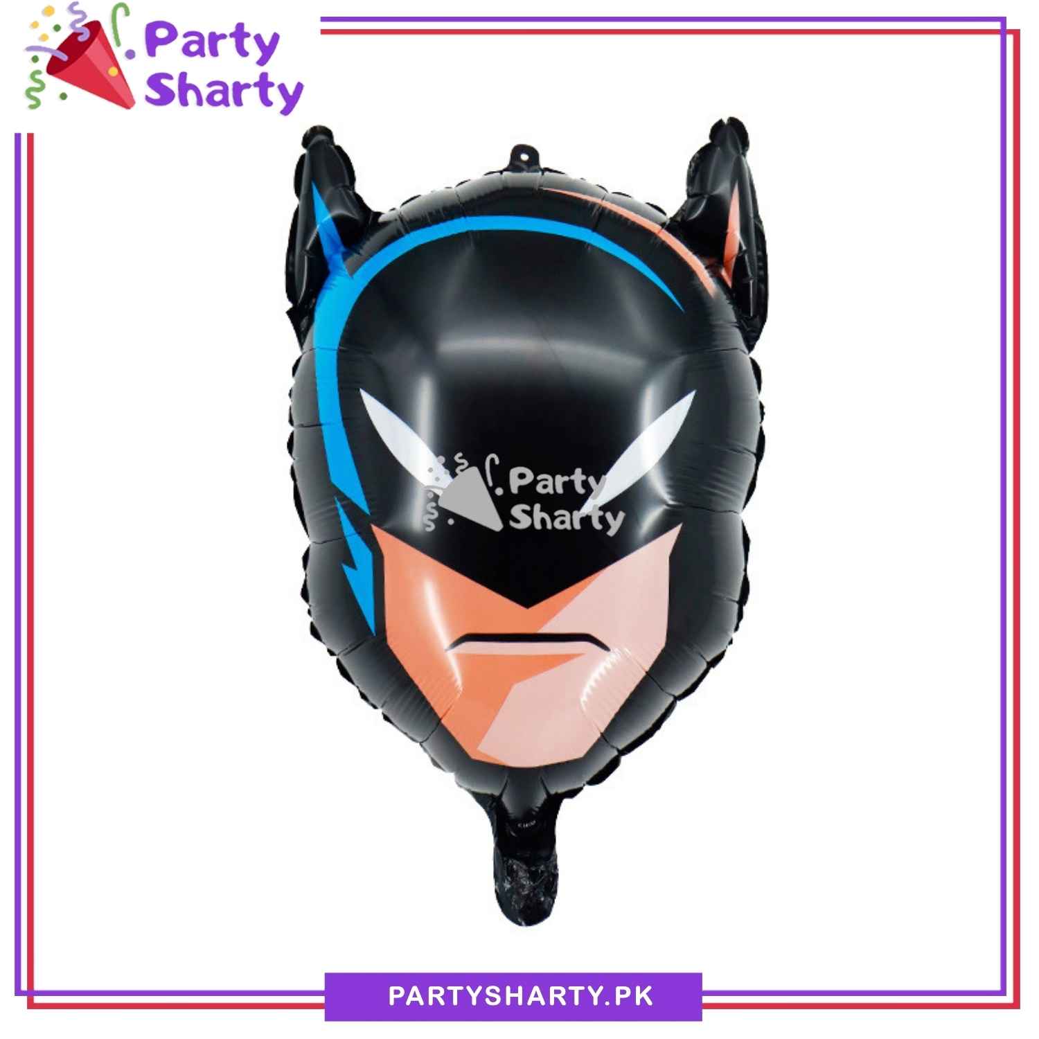 Batman Head Shaped Foil Balloon for Theme Decoration and Celebration