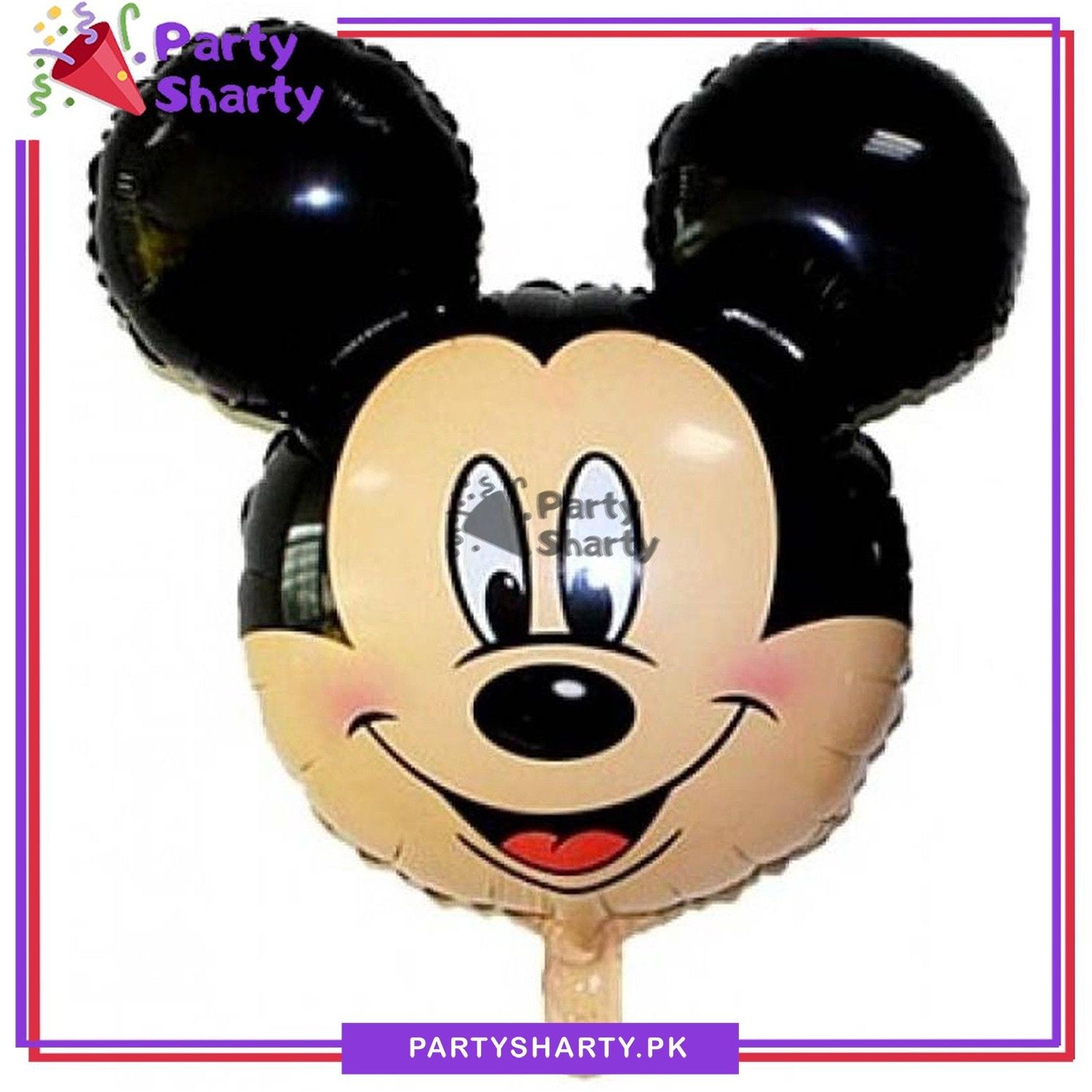 1 piece Mickey / Minnie Mouse Head Foil Balloon Kids Birthday Party Decoration Baby Shower Supplies Inflatable Balloons