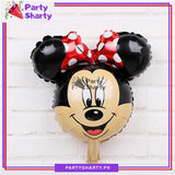 1 piece Mickey / Minnie Mouse Head Foil Balloon Kids Birthday Party Decoration Baby Shower Supplies Inflatable Balloons