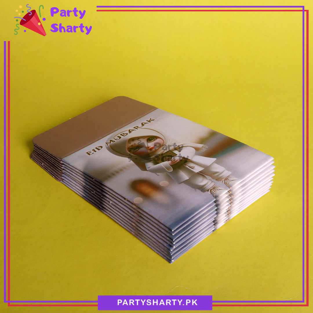 Beautiful Eidi Printed Envelop (Pack 10) For Eid Celebration