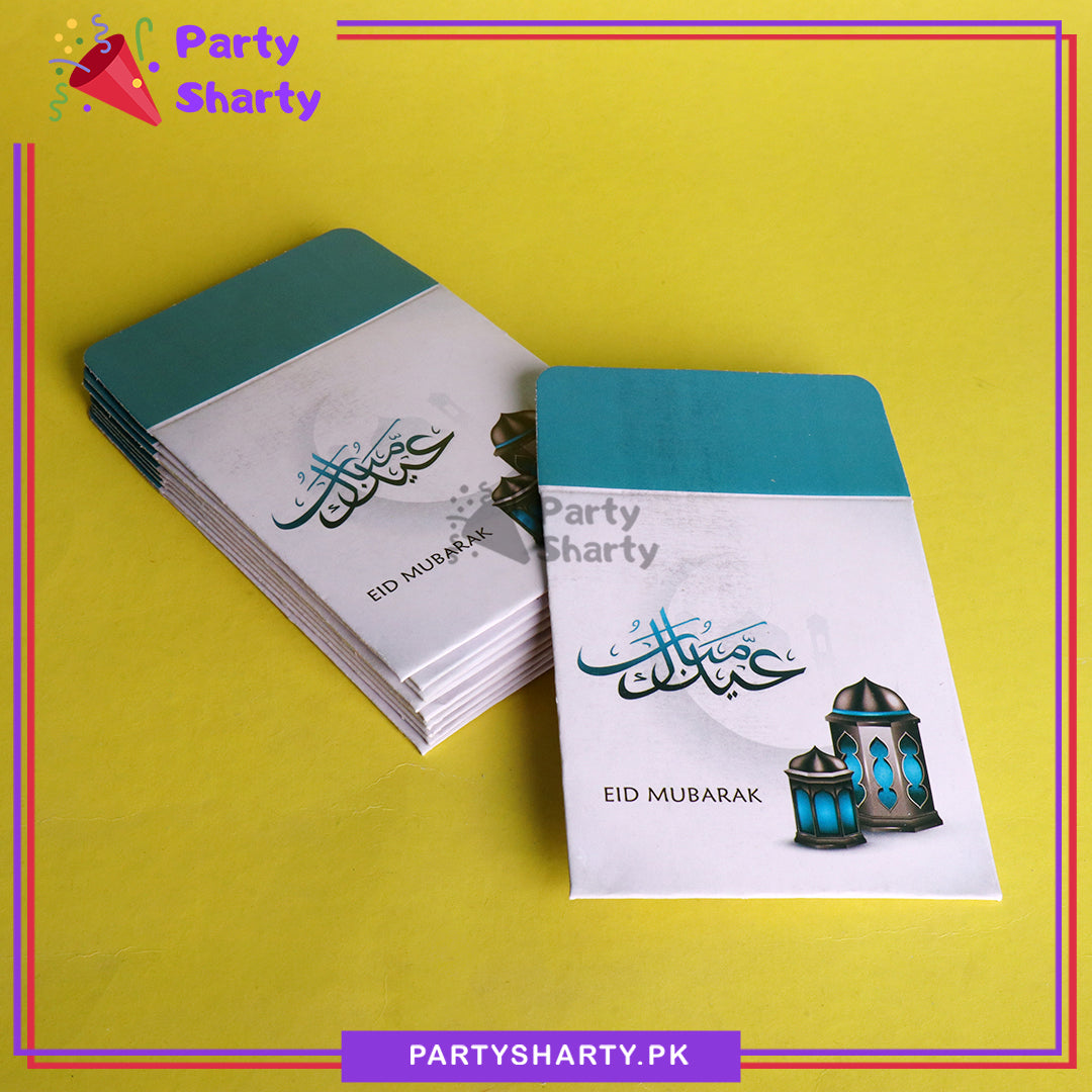 Beautiful Eidi Printed Envelop (Pack 10) For Eid Celebration