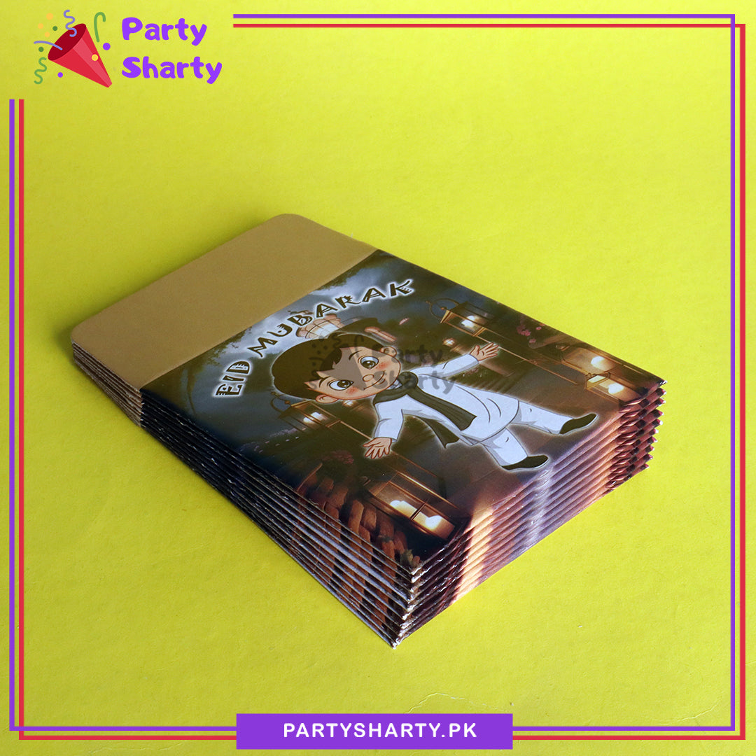Beautiful Eidi Printed Envelop (Pack 10) For Eid Celebration