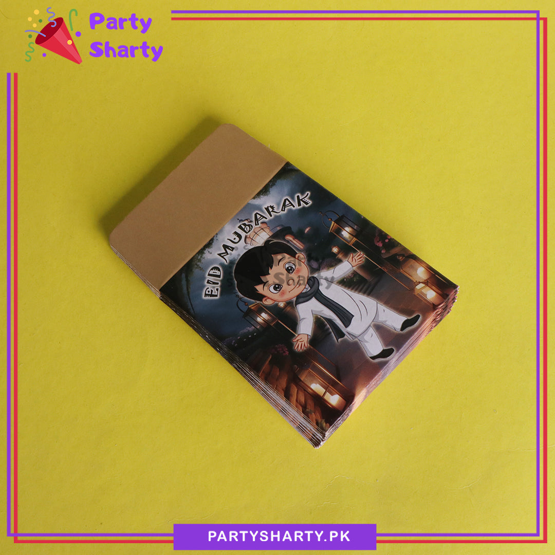Beautiful Eidi Printed Envelop (Pack 10) For Eid Celebration