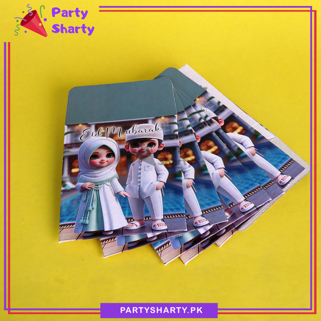 Beautiful Eidi Printed Envelop (Pack 10) For Eid Celebration