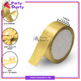 1 inch Satin Ribbon Roll For Birthday, Anniversary, Bridal Shower, Baby Shower and Gift Decoration
