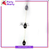 Black Lantern Shaped Ramadan Kareem Bunting for Ramadan Mubarak & Iftar Party Decoration And Celebration