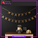 18pcs Happy Anniversary Card Banner For Anniversary Theme Decoration & Celebration